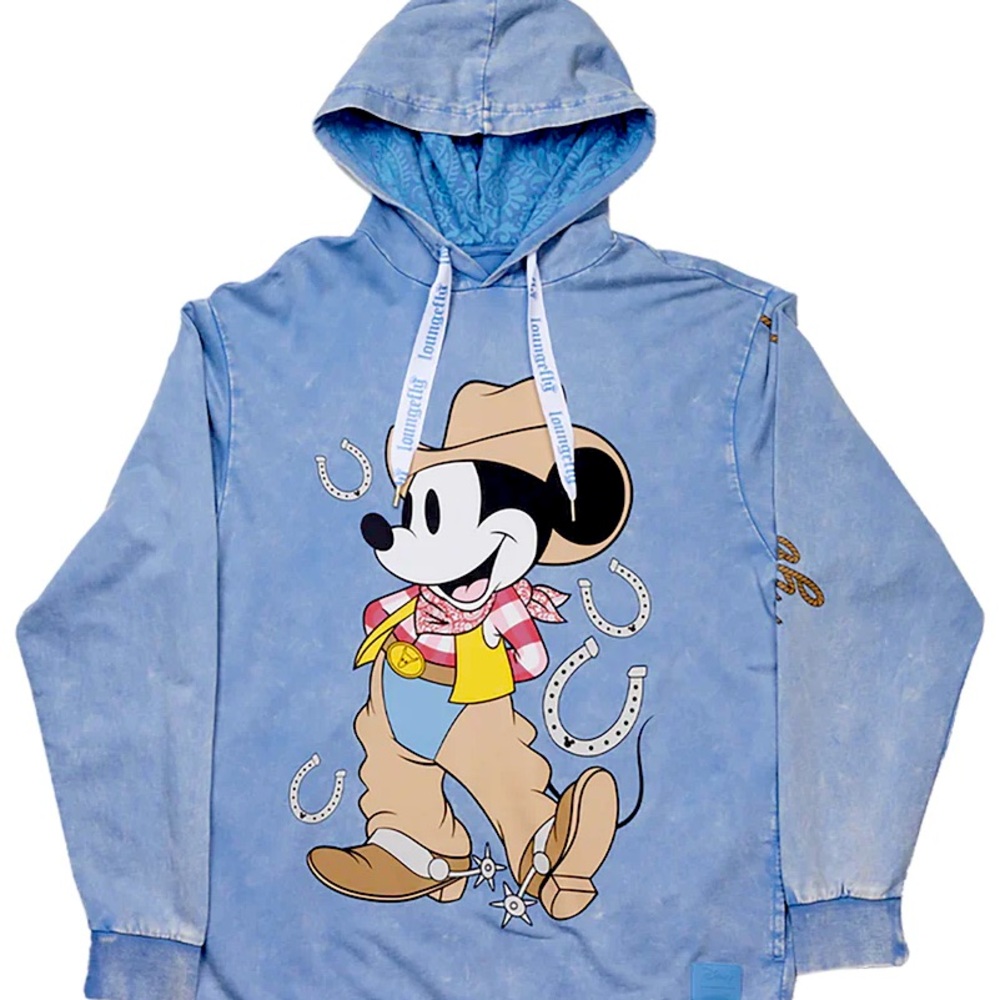 Loungefly - Disney Western Mickey Unisex Hoodie